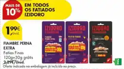 Pingo Doce Fiambre perna extra promoção
