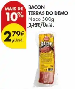 Pingo Doce Bacon terras do demo promoção