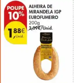 Pingo Doce Alheira de mirandela igp eurofumeiro promoção