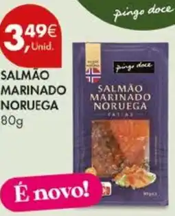 Pingo Doce Salmão marinado noruega promoção