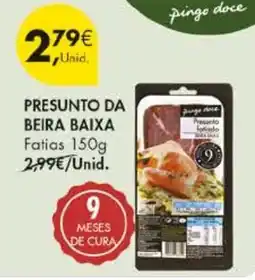 Pingo Doce Presunto da beira baixa promoção
