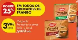 Pingo Doce Iglo original/ parmesão e ervas promoção
