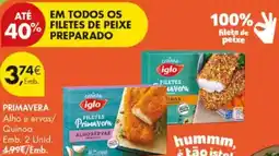 Pingo Doce Primavera alho e ervas/ quinoa promoção