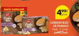 Pingo Doce Cordon bleu de frango promoção