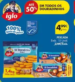 Pingo Doce Pescada iglo promoção