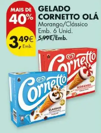 Pingo Doce Gelado cornetto olá promoção