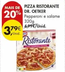 Pingo Doce Pizza ristorante dr. oetker promoção