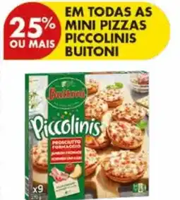 Pingo Doce Em todas as mini pizzas piccolinis buitoni promoção