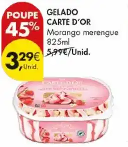 Pingo Doce Gelado carte d'or promoção