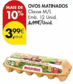 Pingo Doce Ovos matinados promoção