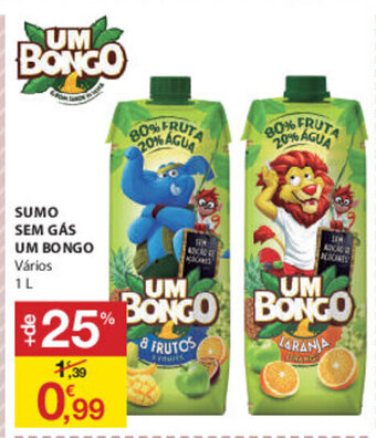 E.Leclerc Sumo sem Gás um Bongo 1L promoção