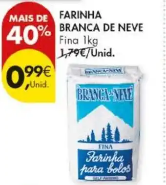 Pingo Doce Farinha branca de neve fina promoção
