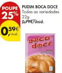Pingo Doce Pudim boca doce promoção