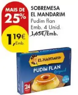 Pingo Doce Sobremesa el mandarim promoção