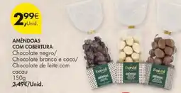 Pingo Doce Amêndoas com cobertura promoção