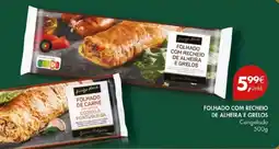 Pingo Doce Folhado com recheio de alheira e grelos promoção