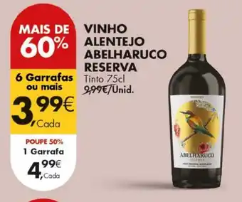 Pingo Doce Vinho alentejo abelharuco reserva promoção