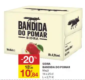 E.Leclerc Sidra Bandida do Pomar 16x25cl promoção