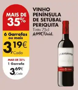 Pingo Doce Vinho periquita de setúbal periquita promoção