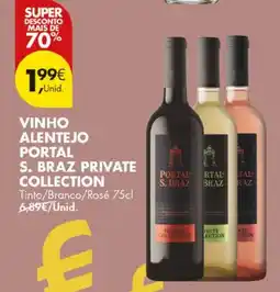 Pingo Doce Vinho alentejo portal s. braz private collection promoção