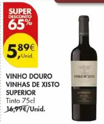 Pingo Doce Vinho douro vinhas de xisto superior promoção