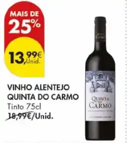 Pingo Doce Vinho alentejo quinta do carmo tinto promoção