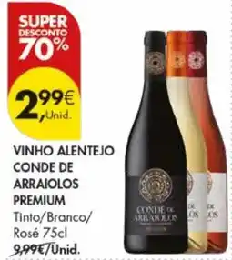 Pingo Doce Vinho alentejo conde de arraiolos premium promoção