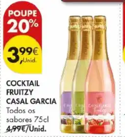 Pingo Doce Cocktail fruitzy casal garcia promoção