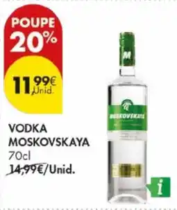 Pingo Doce Vodka moskovskaya promoção