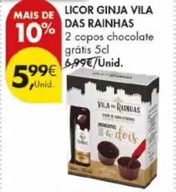 Pingo Doce Licor ginja vila das rainhas promoção