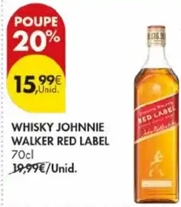 Pingo Doce Whisky johnnie walker red label promoção