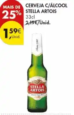 Pingo Doce Cerveja c/álcool stella artois promoção