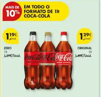 Pingo Doce Coca-cola zero promoção