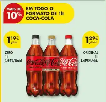 Pingo Doce Coca-cola original promoção