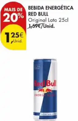 Pingo Doce Bebida energética red bull promoção