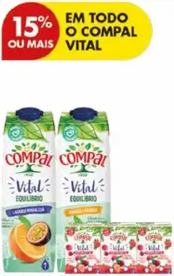 Pingo Doce Em todo o compal vital promoção