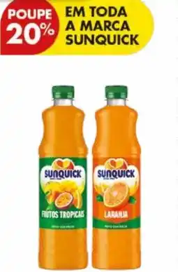 Pingo Doce Em toda a marca sunquick promoção