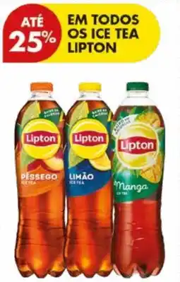 Pingo Doce Em todos os ice tea lipton promoção