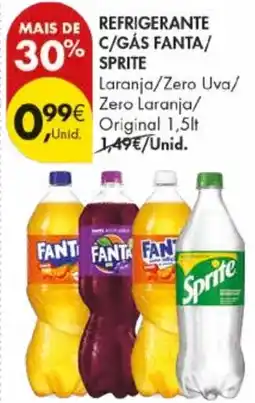 Pingo Doce Refrigerante c/gás fanta/ sprite promoção