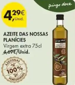 Pingo Doce Azeite das nossas planícies promoção