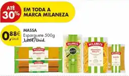 Pingo Doce Massa milaneza promoção