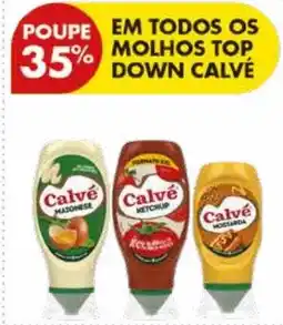 Pingo Doce Em todos os molhos top down calvé promoção