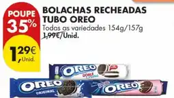 Pingo Doce Bolachas recheadas tubo oreo promoção