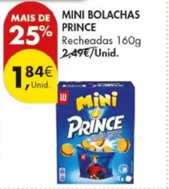Pingo Doce Mini bolachas prince promoção