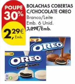 Pingo Doce Bolachas cobertas c/chocolate oreo promoção