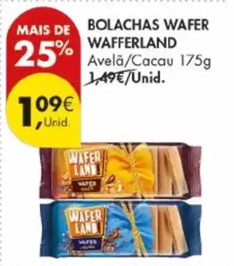 Pingo Doce Bolachas wafer wafferland promoção