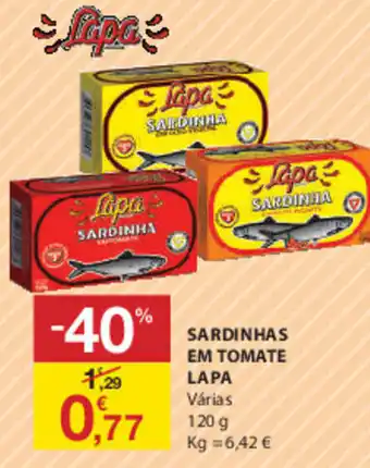 E.Leclerc Sardinhas Em Tomate Lapa 120g promoção