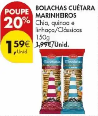 Pingo Doce Bolachas cuétara marinheiros promoção