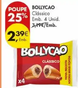 Pingo Doce Bollycao clássico promoção