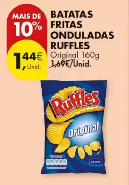 Pingo Doce Batatas fritas onduladas ruffles original promoção